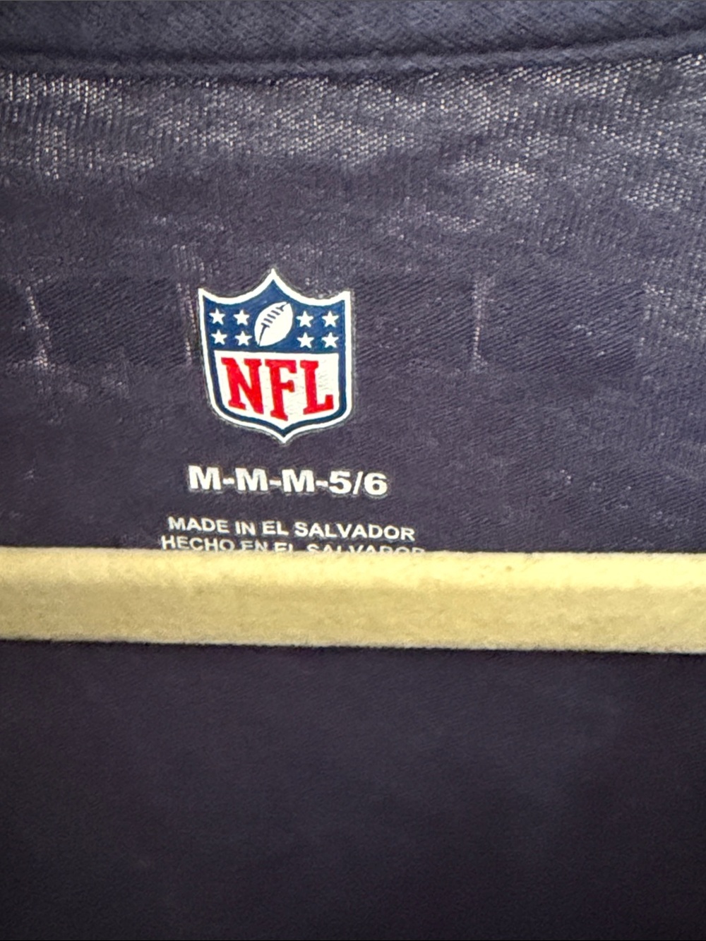 NFL | (5/6) Kids Navy 'Bears' Graphic T-Shirt - Picture 3 of 5